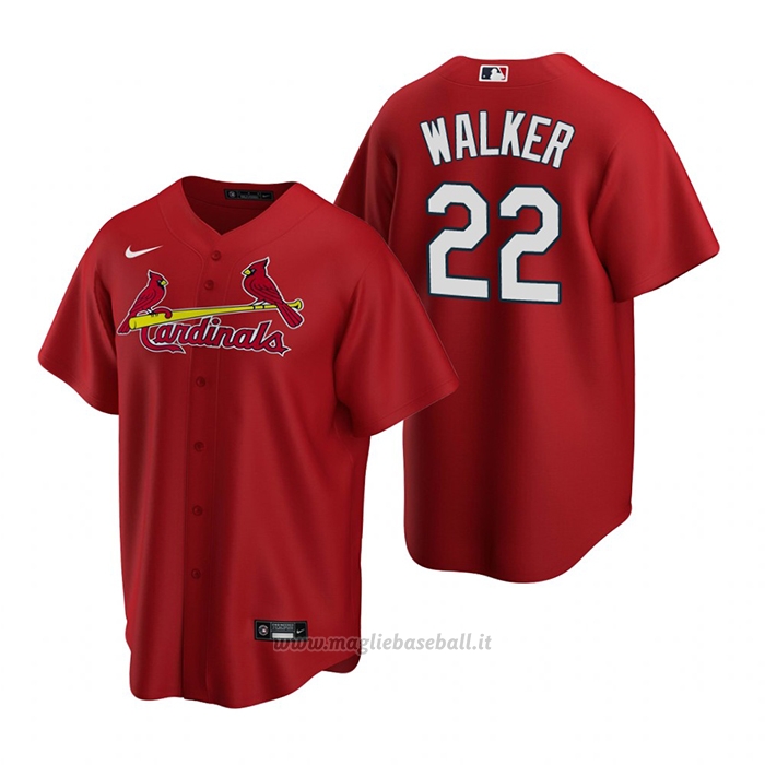 Maglia Baseball Uomo St. Louis Cardinals Jordan Walker Replica 2020 Rosso
